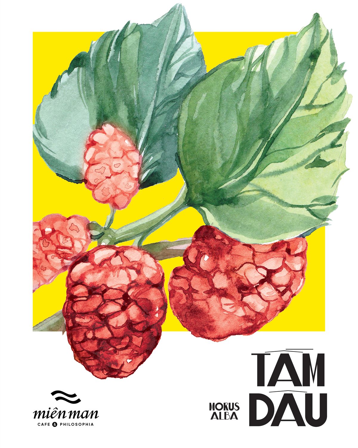 Brown Sugar Milk Tea at Mien Man Cafe Hanoi