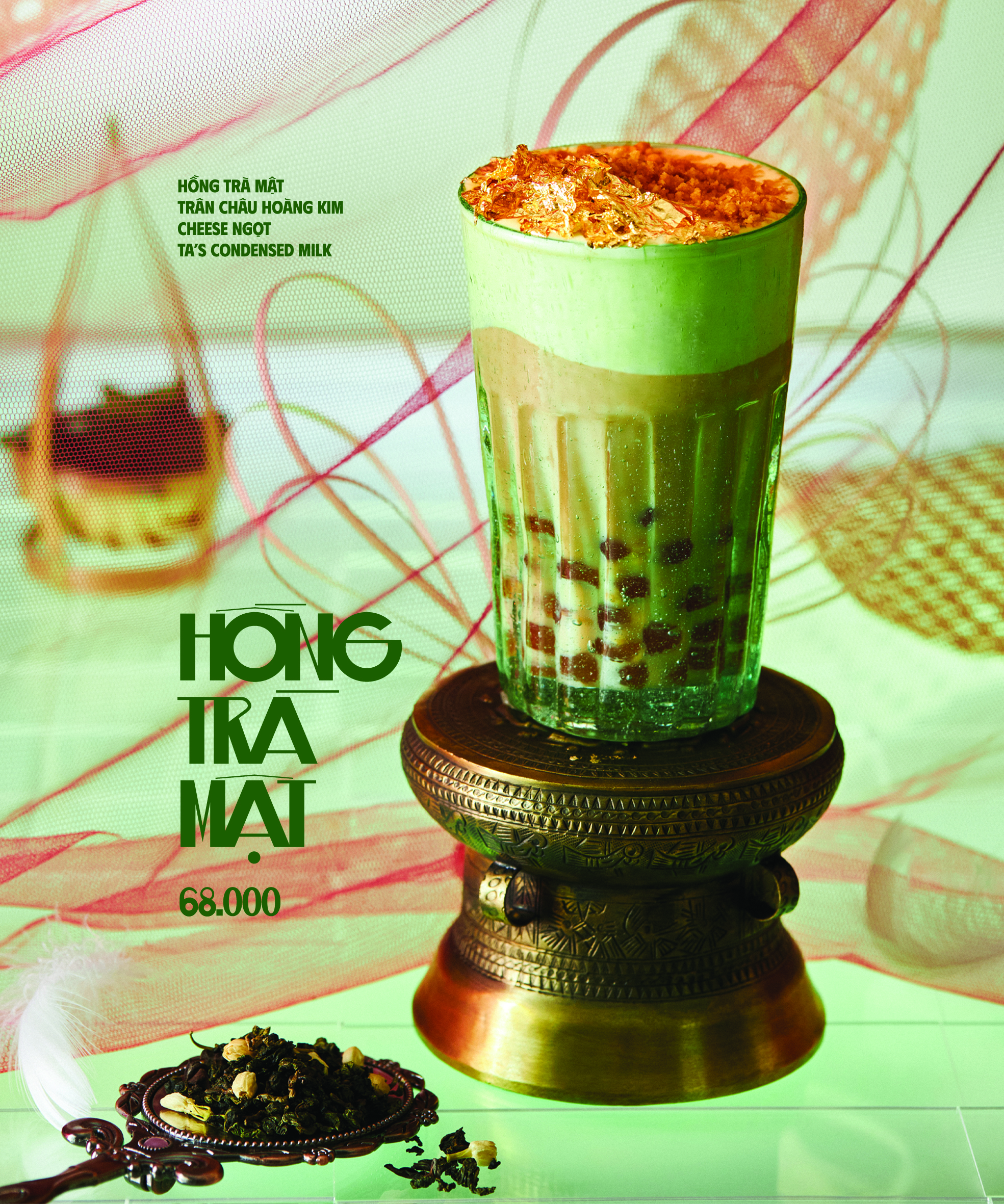 Hồng Trà Mật — Miên Man Cafe Hà Nội