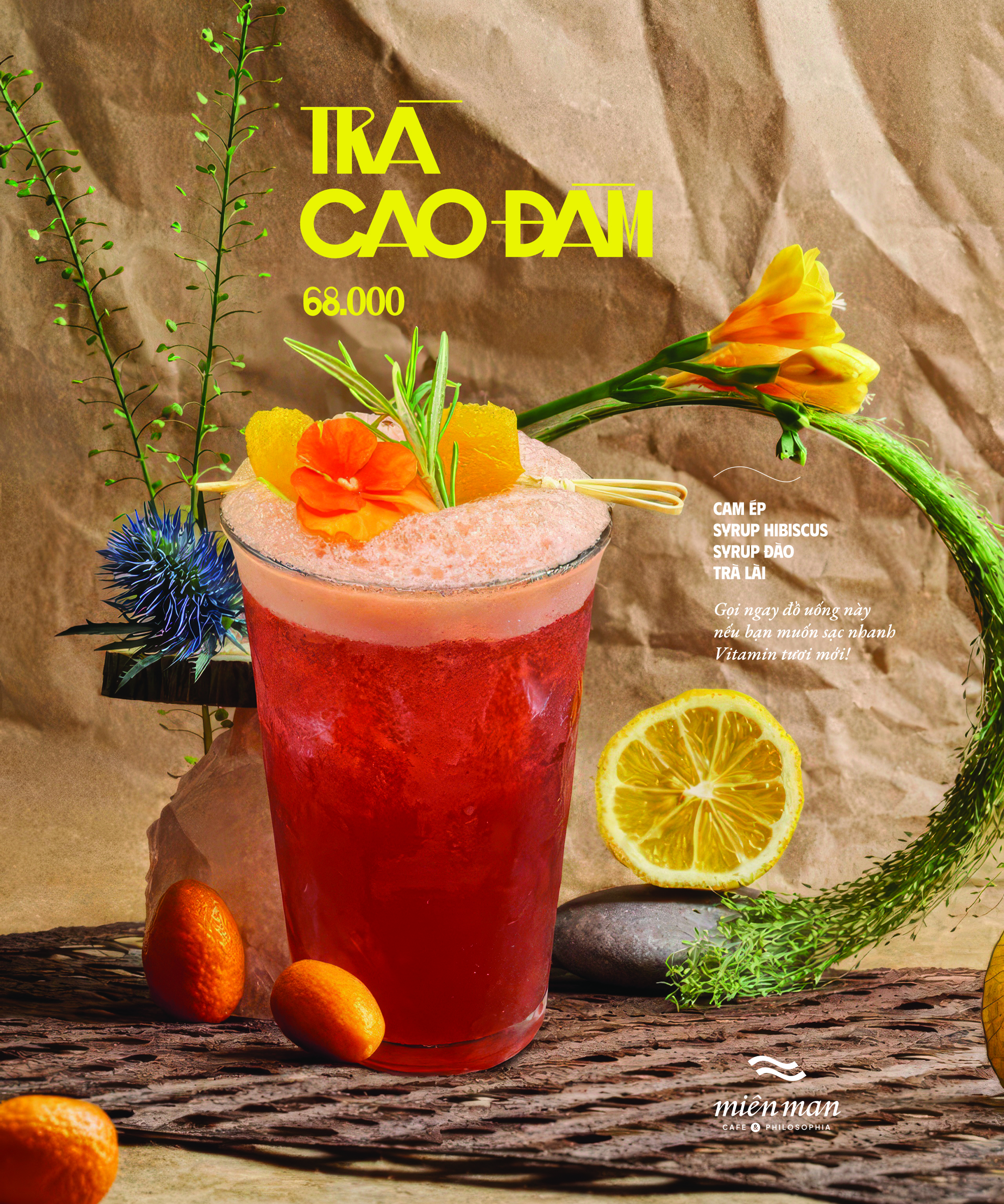 Trà Cao Đàm — Miên Man Cafe Hà Nội