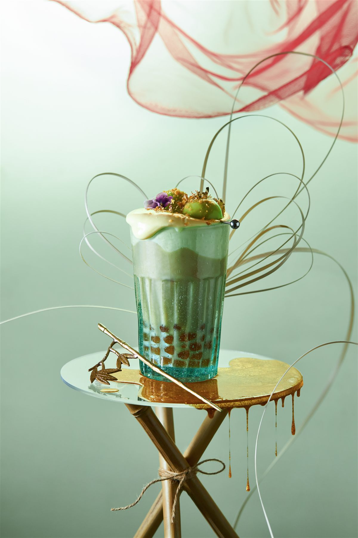 Taro Dream at Mien Man Cafe Hanoi